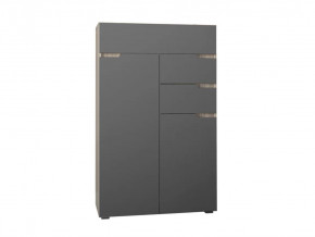 Комод Анталия Сонома-Графит софт в Челябинске - chelyabinsk.mebel-tymen.ru | фото