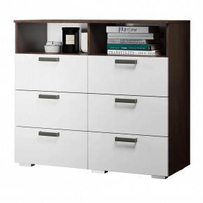 Комод Азаро венге/белый глянец в Челябинске - chelyabinsk.mebel-tymen.ru | фото