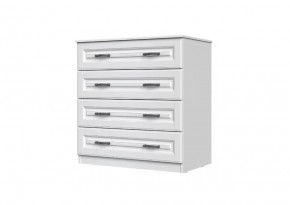 Комод "Кантри" 4 ящика, белый в Челябинске - chelyabinsk.mebel-tymen.ru | фото