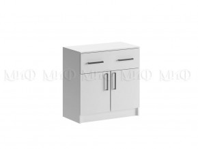 Комод с ящиком 2-мя дверьми Басямиф, белый в Челябинске - chelyabinsk.mebel-tymen.ru | фото