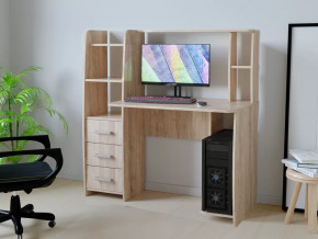 Компьютерный стол КЛ №6.3 Дуб баррик в Челябинске - chelyabinsk.mebel-tymen.ru | фото