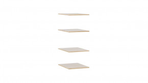 Комплект полок Яблоня Беллуно в Челябинске - chelyabinsk.mebel-tymen.ru | фото