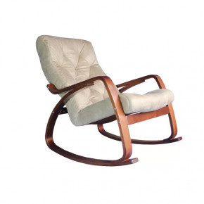 Кресло качалка Гранд замша Legion mocca в Челябинске - chelyabinsk.mebel-tymen.ru | фото