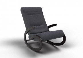 Кресло-качалка Мальта ткань графит в Челябинске - chelyabinsk.mebel-tymen.ru | фото