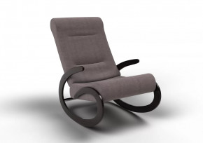 Кресло-качалка Мальта ткань какао в Челябинске - chelyabinsk.mebel-tymen.ru | фото