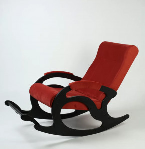 Кресло-качалка Тироль ткань-Терракот в Челябинске - chelyabinsk.mebel-tymen.ru | фото