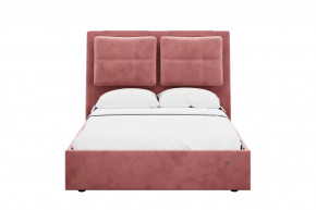 Кровать 1400 Эстер 311 Велюр Ультра коралл в Челябинске - chelyabinsk.mebel-tymen.ru | фото