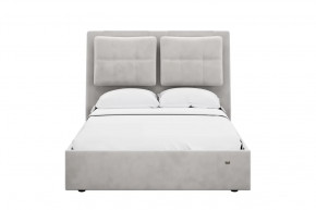 Кровать 1400 Эстер 311 Велюр Ультра Смог в Челябинске - chelyabinsk.mebel-tymen.ru | фото