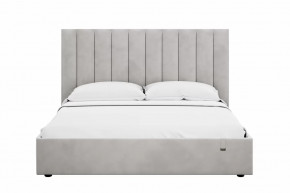 Кровать 1800 Ингрид 312 Велюр Ультра Смог в Челябинске - chelyabinsk.mebel-tymen.ru | фото