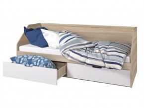 Кровать 800 2 ящика Анталия Белый в Челябинске - chelyabinsk.mebel-tymen.ru | фото