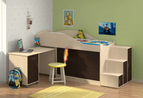 Кровать-чердак Дюймовочка-3 в Челябинске - chelyabinsk.mebel-tymen.ru | фото