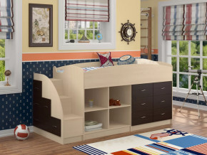 Кровать-чердак Дюймовочка-4.1 в Челябинске - chelyabinsk.mebel-tymen.ru | фото