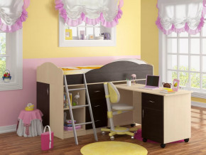 Кровать-чердак Дюймовочка-5.2 в Челябинске - chelyabinsk.mebel-tymen.ru | фото