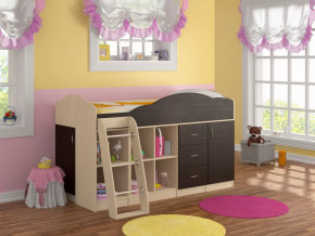Кровать-чердак Дюймовочка-5.4 в Челябинске - chelyabinsk.mebel-tymen.ru | фото