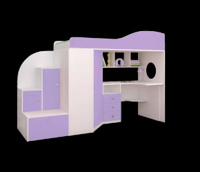 Кровать-чердак Кадет 1 Ярофф в Челябинске - chelyabinsk.mebel-tymen.ru | фото