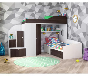 Кровать-чердак Кадет 2 Ярофф в Челябинске - chelyabinsk.mebel-tymen.ru | фото