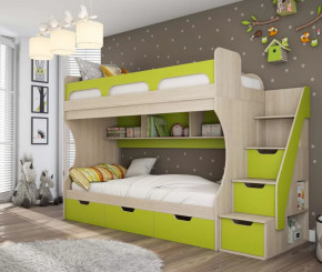 Кровать двухъярусная "Киви" №1 в Челябинске - chelyabinsk.mebel-tymen.ru | фото