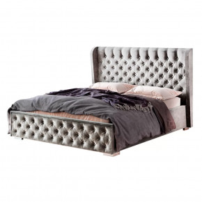 Кровать Франческа 1,6м под подъемный механизм Графит в Челябинске - chelyabinsk.mebel-tymen.ru | фото