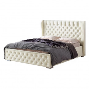 Кровать Франческа 1,6м под подъемный механизм Крем в Челябинске - chelyabinsk.mebel-tymen.ru | фото