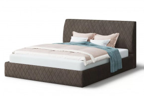 Кровать Хилтон, 2000*1400 мм, коричневый в Челябинске - chelyabinsk.mebel-tymen.ru | фото