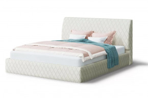 Кровать Хилтон, 2000*1600 мм, серо-белый в Челябинске - chelyabinsk.mebel-tymen.ru | фото