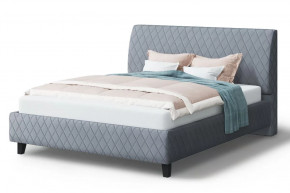 Кровать Хилтон, 2000*1600 мм, серый в Челябинске - chelyabinsk.mebel-tymen.ru | фото