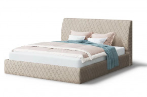Кровать Хилтон, 2000*1800 мм, бежевый в Челябинске - chelyabinsk.mebel-tymen.ru | фото