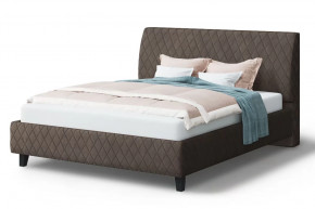 Кровать Хилтон, 2000*1800 мм, коричневый в Челябинске - chelyabinsk.mebel-tymen.ru | фото