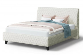 Кровать Хилтон, 2000*1800 мм, серо-белый в Челябинске - chelyabinsk.mebel-tymen.ru | фото