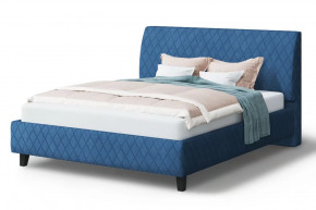 Кровать Хилтон, 2000*1800 мм, синий в Челябинске - chelyabinsk.mebel-tymen.ru | фото