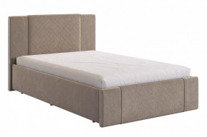 Кровать (каркас) Хлоя 120х200 см латте (велюр) в Челябинске - chelyabinsk.mebel-tymen.ru | фото