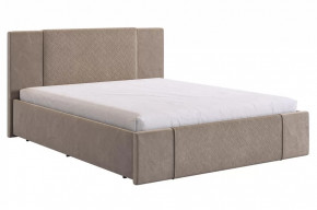 Кровать (каркас) Хлоя 160х200 см латте (велюр) в Челябинске - chelyabinsk.mebel-tymen.ru | фото