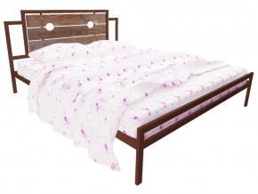 Кровать Инесса коричневая в Челябинске - chelyabinsk.mebel-tymen.ru | фото