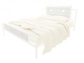 Кровать Инесса Plus белая в Челябинске - chelyabinsk.mebel-tymen.ru | фото