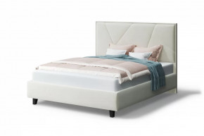 Кровать Ингрид, 1200*2000 мм, на опорах, серо-белый в Челябинске - chelyabinsk.mebel-tymen.ru | фото