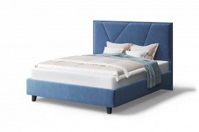 Кровать Ингрид, 1600*2000 мм, на опорах, синий в Челябинске - chelyabinsk.mebel-tymen.ru | фото