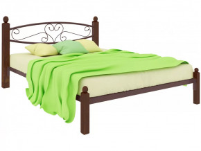 Кровать Каролина Lux коричневая в Челябинске - chelyabinsk.mebel-tymen.ru | фото