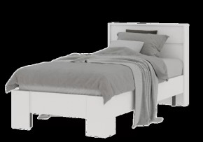 Кровать КР 01 Хелен Белый в Челябинске - chelyabinsk.mebel-tymen.ru | фото