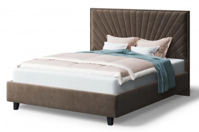 Кровать Леона, 2000*1400 мм, коричневый в Челябинске - chelyabinsk.mebel-tymen.ru | фото