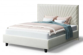 Кровать Леона, 2000*1400 мм, серо-белый в Челябинске - chelyabinsk.mebel-tymen.ru | фото