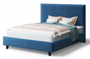 Кровать Леона, 2000*1400 мм, синий в Челябинске - chelyabinsk.mebel-tymen.ru | фото