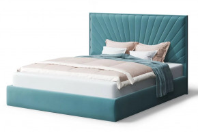 Кровать Леона, 2000*1600 мм, бирюзовый в Челябинске - chelyabinsk.mebel-tymen.ru | фото
