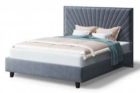 Кровать Леона, 2000*1800 мм, серый в Челябинске - chelyabinsk.mebel-tymen.ru | фото