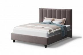 Кровать Лина, 1200*2000 мм, на опорах, кофе в Челябинске - chelyabinsk.mebel-tymen.ru | фото