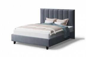 Кровать Лина, 1200*2000 мм, на опорах, серый в Челябинске - chelyabinsk.mebel-tymen.ru | фото
