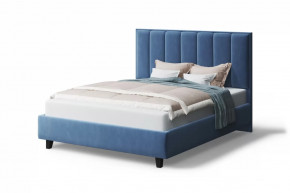 Кровать Лина, 1800*2000 мм, на опорах, синий в Челябинске - chelyabinsk.mebel-tymen.ru | фото
