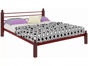 Кровать Милана Lux красная в Челябинске - chelyabinsk.mebel-tymen.ru | фото