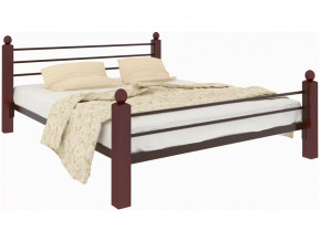 Кровать Милана Lux Plus коричневая в Челябинске - chelyabinsk.mebel-tymen.ru | фото