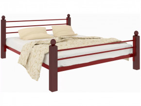 Кровать Милана Lux Plus красная в Челябинске - chelyabinsk.mebel-tymen.ru | фото