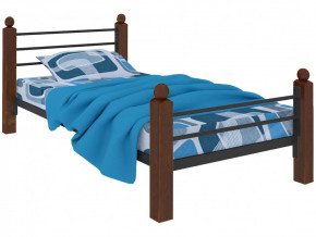 Кровать Милана мини Lux Plus чёрная в Челябинске - chelyabinsk.mebel-tymen.ru | фото